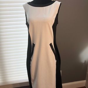 Brand new black and off-white dress